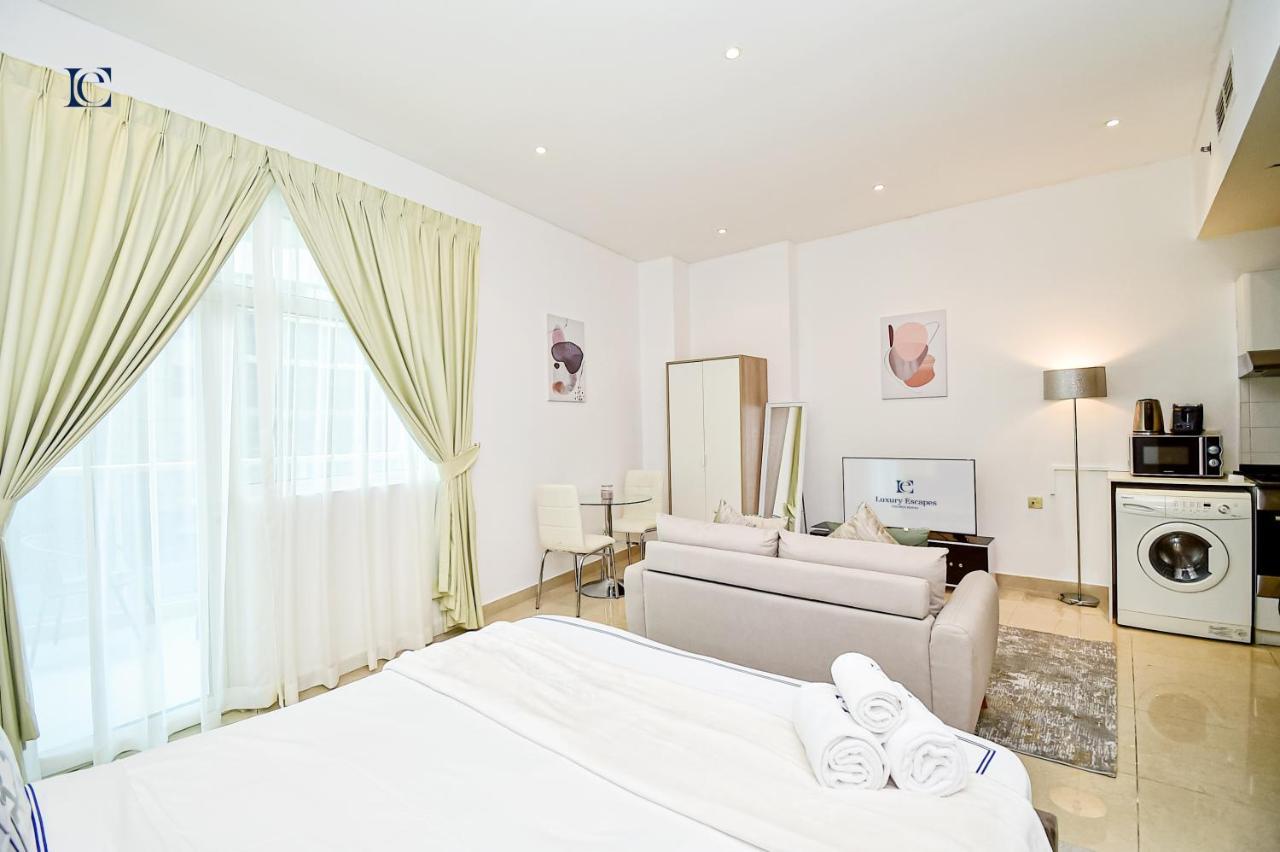 Luxury Escapes - Budget Studio With Balcony, Yacht Bay Marina Dubaj Kültér fotó