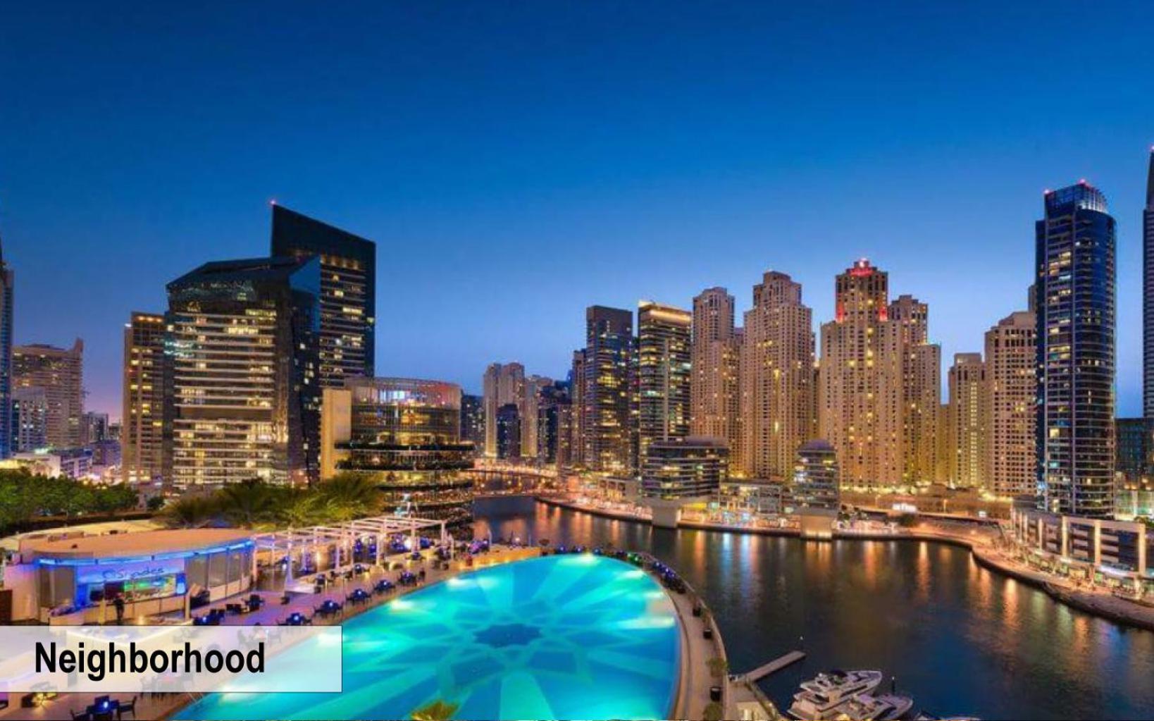Luxury Escapes - Budget Studio With Balcony, Yacht Bay Marina Dubaj Kültér fotó